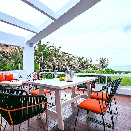 Hestia Beachfront Villa ポリフロノ エクステリア 写真