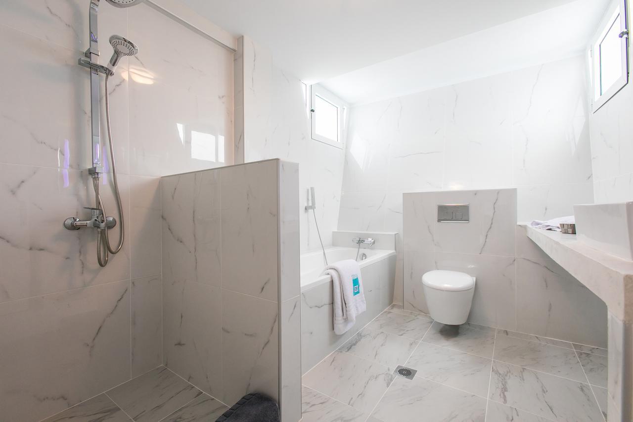 Hestia Beachfront Villa ポリフロノ エクステリア 写真